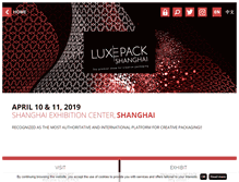 Tablet Screenshot of luxepackshanghai.com